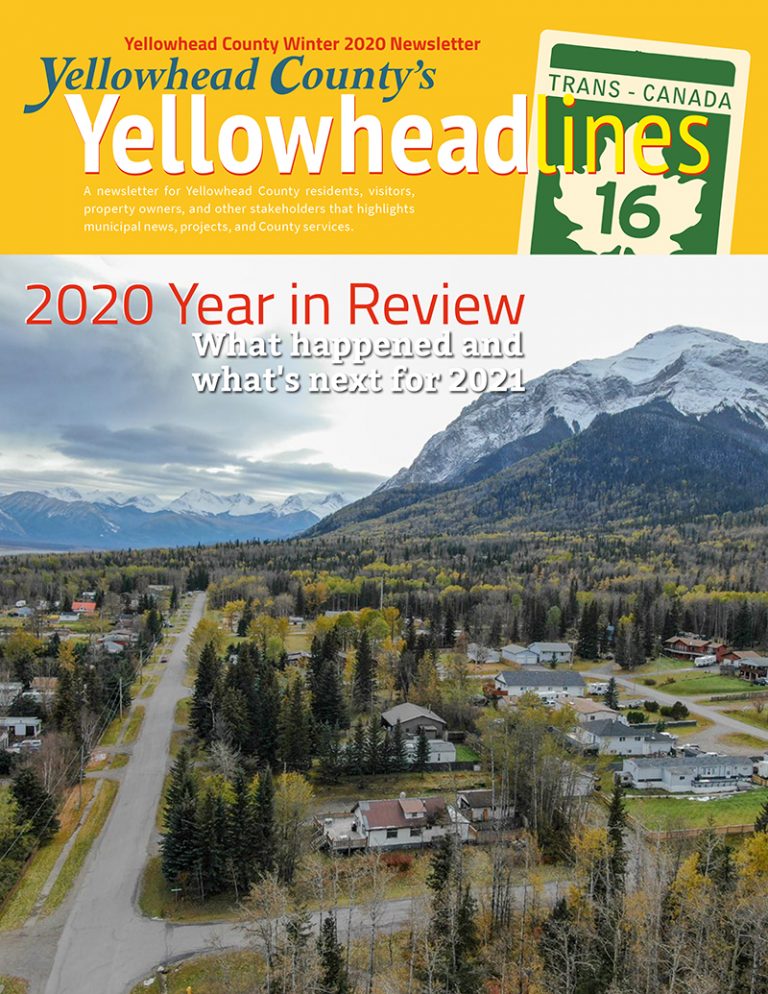 Yellowheadlines Newsletter Winter 2020 Yellowhead County
