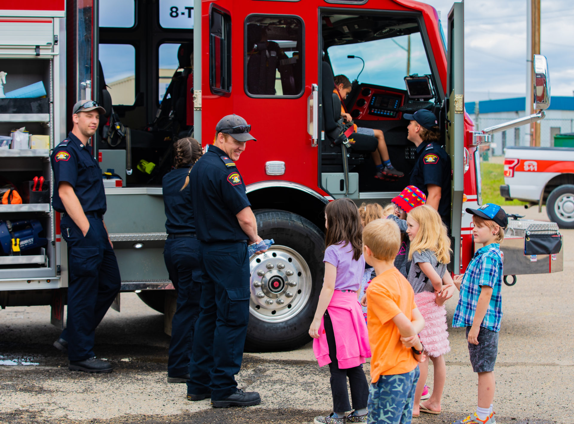 County Fire Department Hosts Tour for Local Daycare Yellowhead County