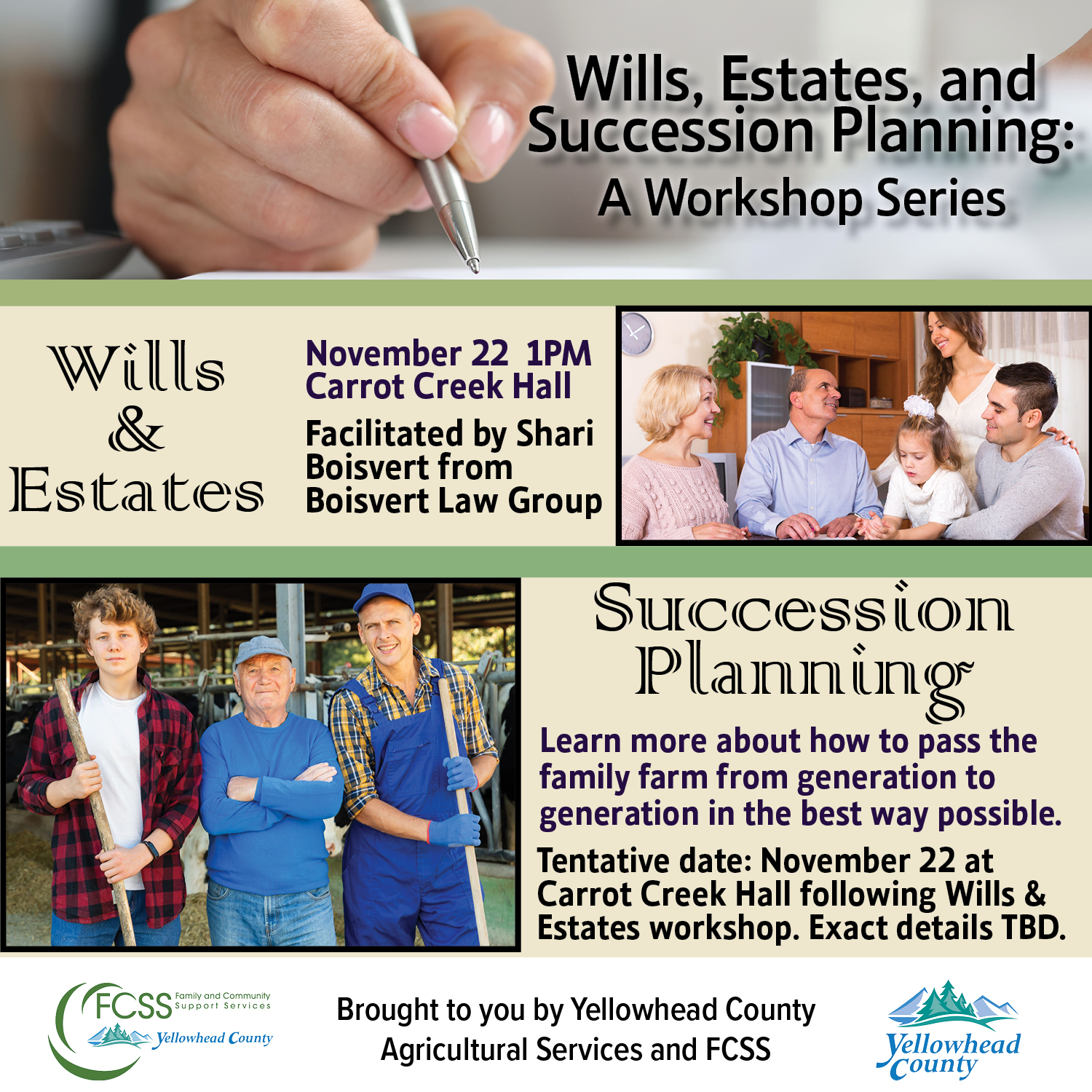 Wills, Estates, and Succession Planning Yellowhead County