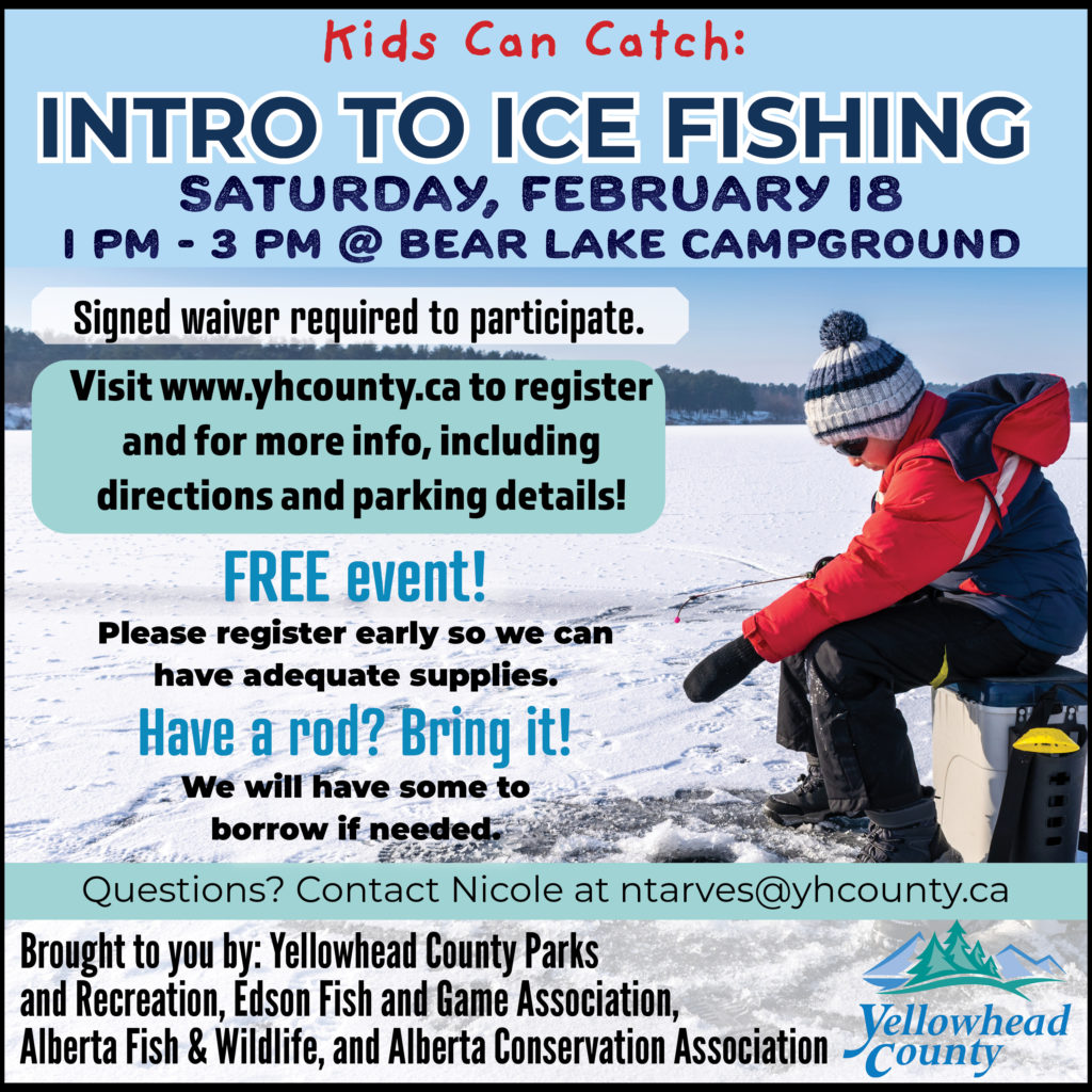 Intro to Ice Fishing - Yellowhead County