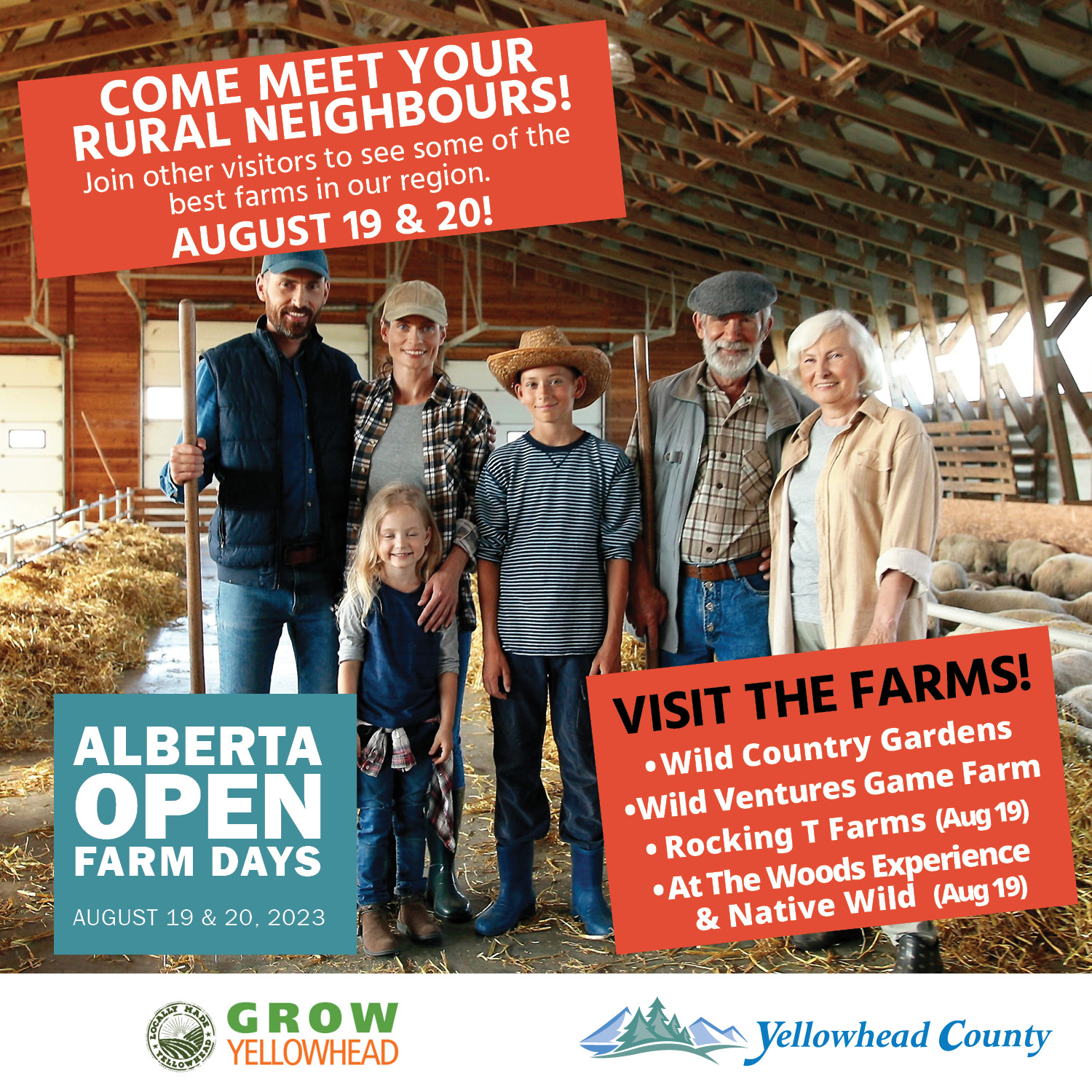 Alberta Open Farm Days 2023 Yellowhead County