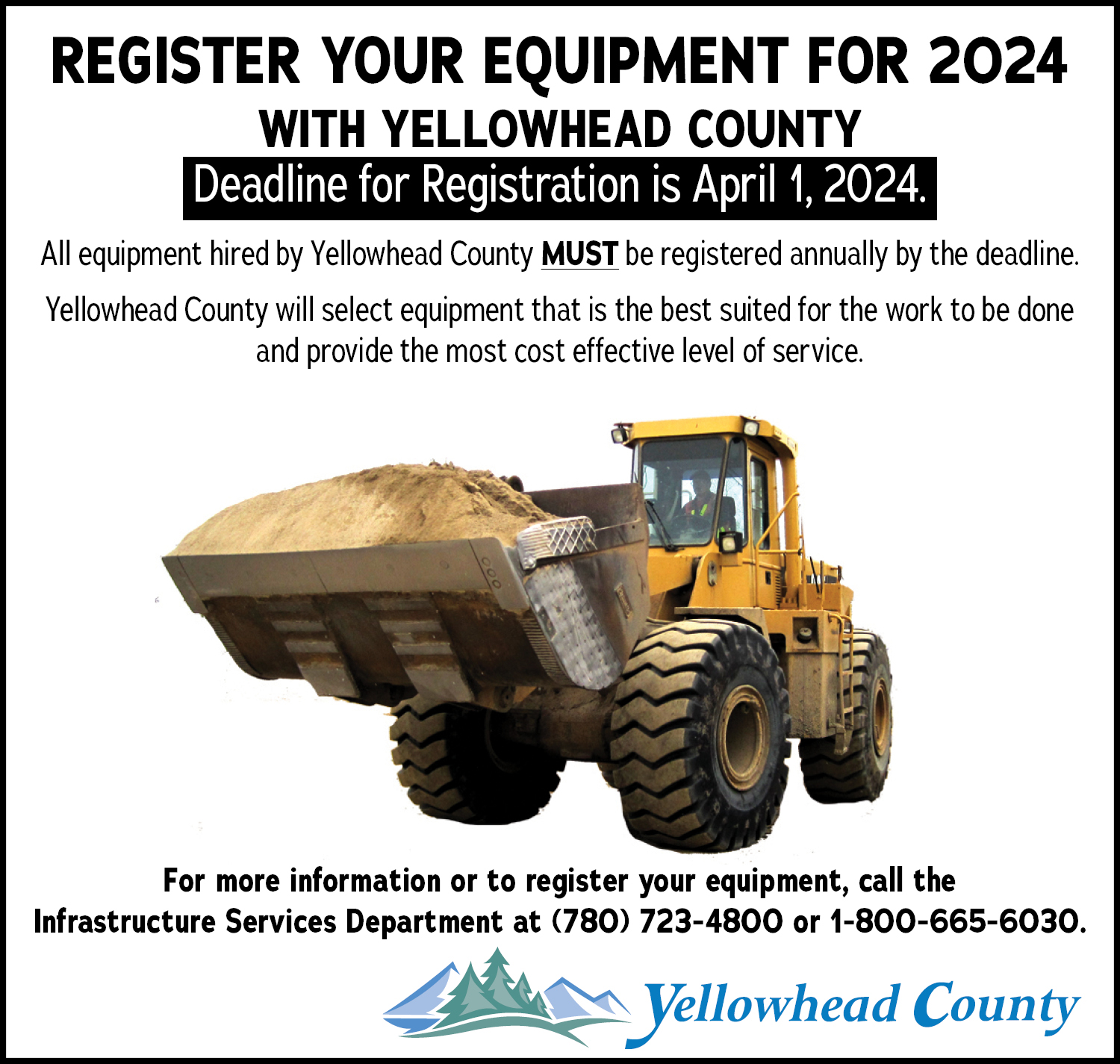 2024 Equipment Registration Yellowhead County